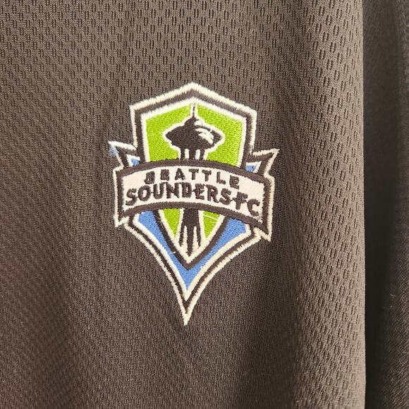 Seattle Sounders Men's Size 4XL 1/4 Zip Long Sleeve Jersey by Fanatics NWT - Picture 2 of 5